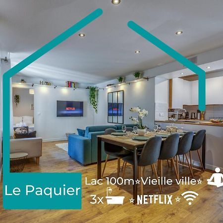 Le Paquier - Mycosyapart, Vieille Ville, Calme, Lac 100M, Netflix Annecy Dış mekan fotoğraf