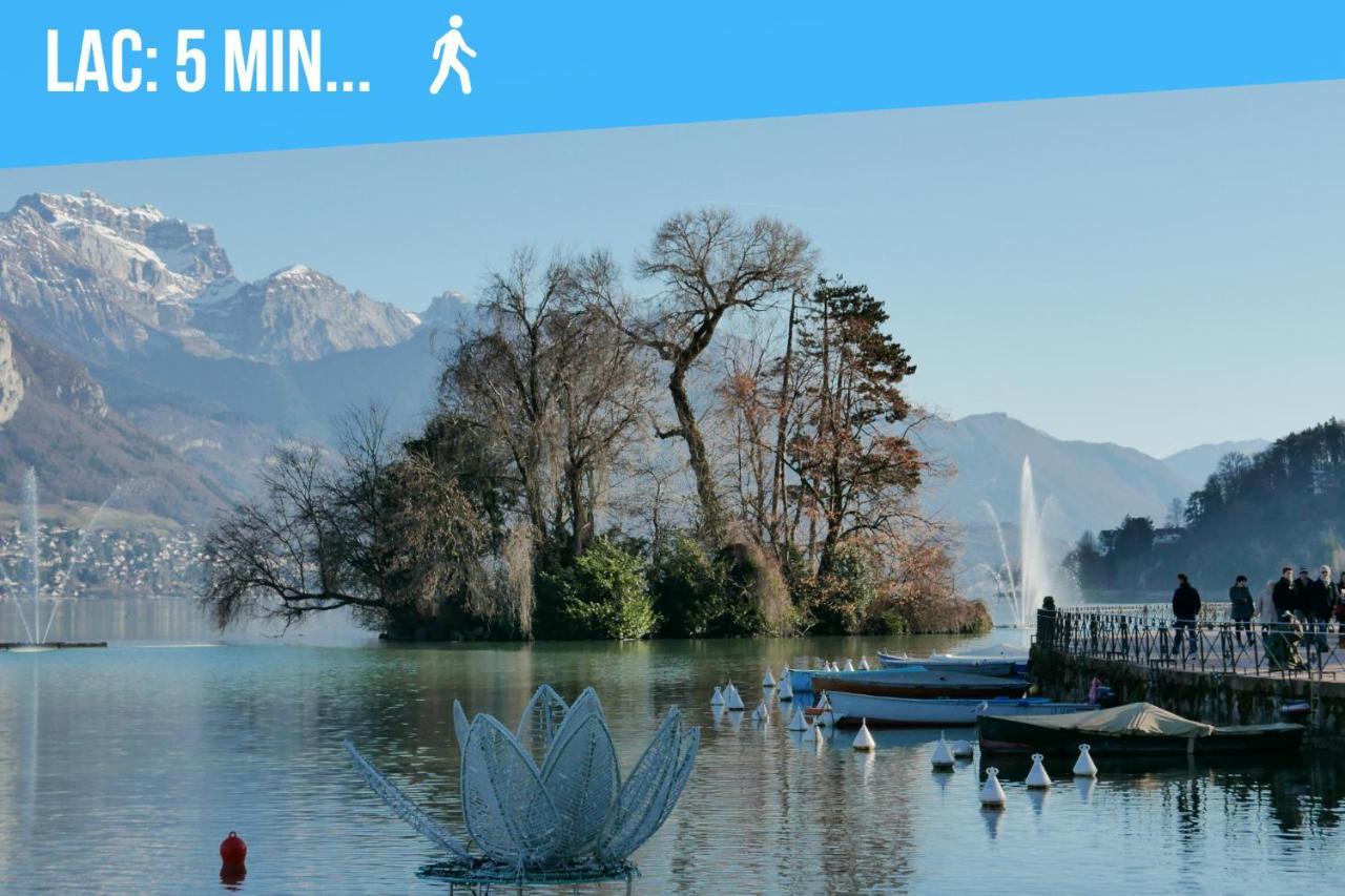 Le Paquier - Mycosyapart, Vieille Ville, Calme, Lac 100M, Netflix Annecy Dış mekan fotoğraf