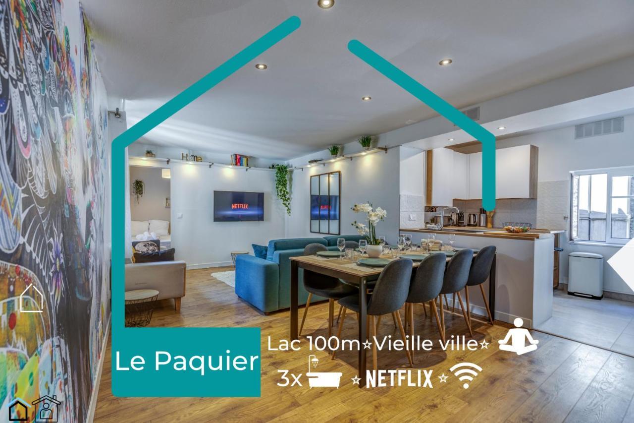 Le Paquier - Mycosyapart, Vieille Ville, Calme, Lac 100M, Netflix Annecy Dış mekan fotoğraf